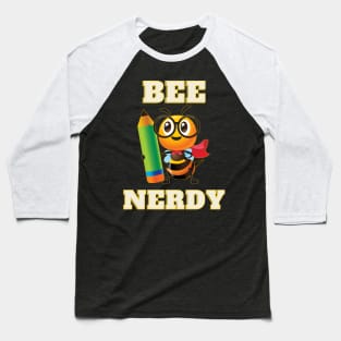 Bee Nerdy Baseball T-Shirt